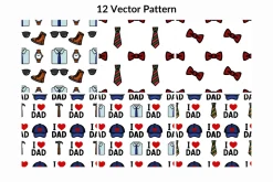 I Love Dad: Father's Day Patterns