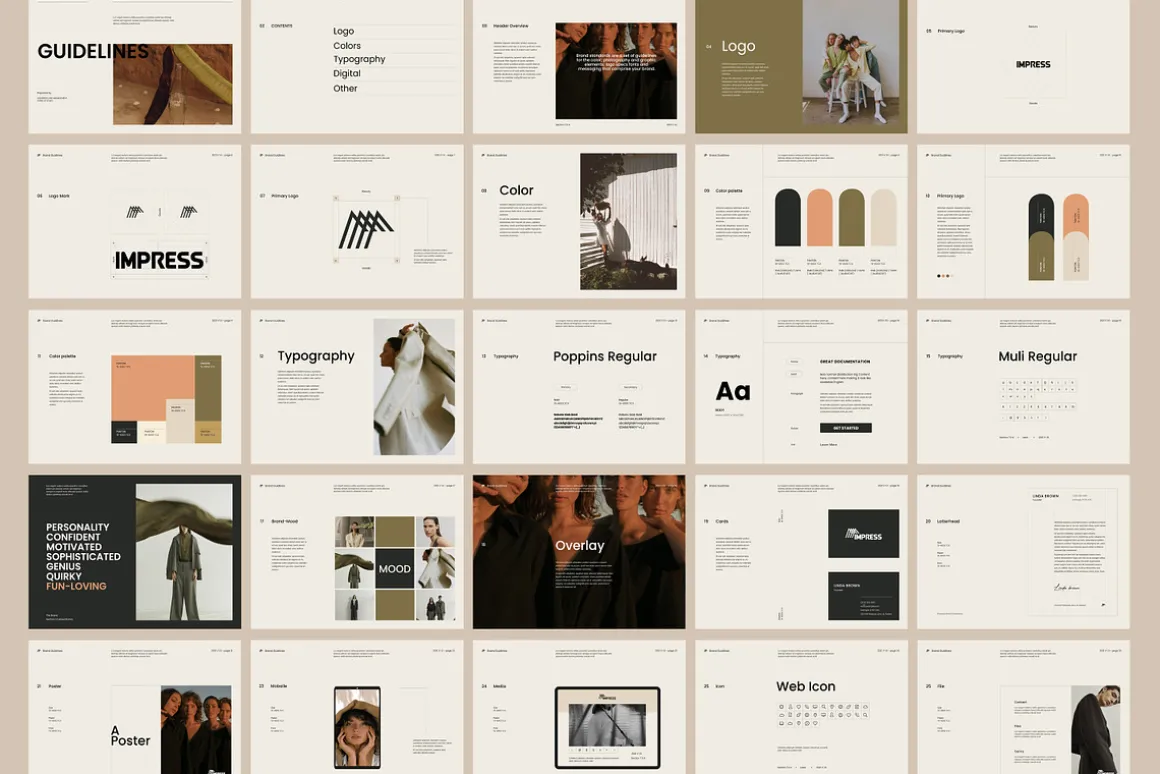 Impress/Brand Guidelines Canva