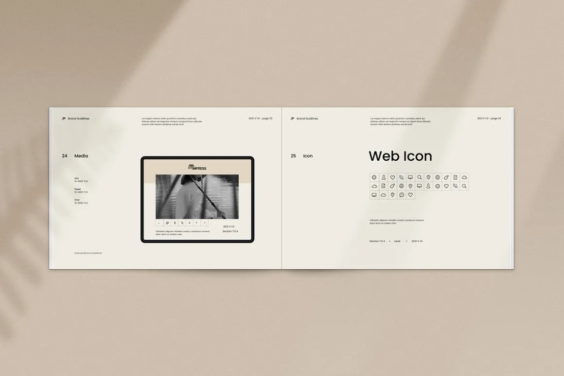 Impress/Brand Guidelines Canva