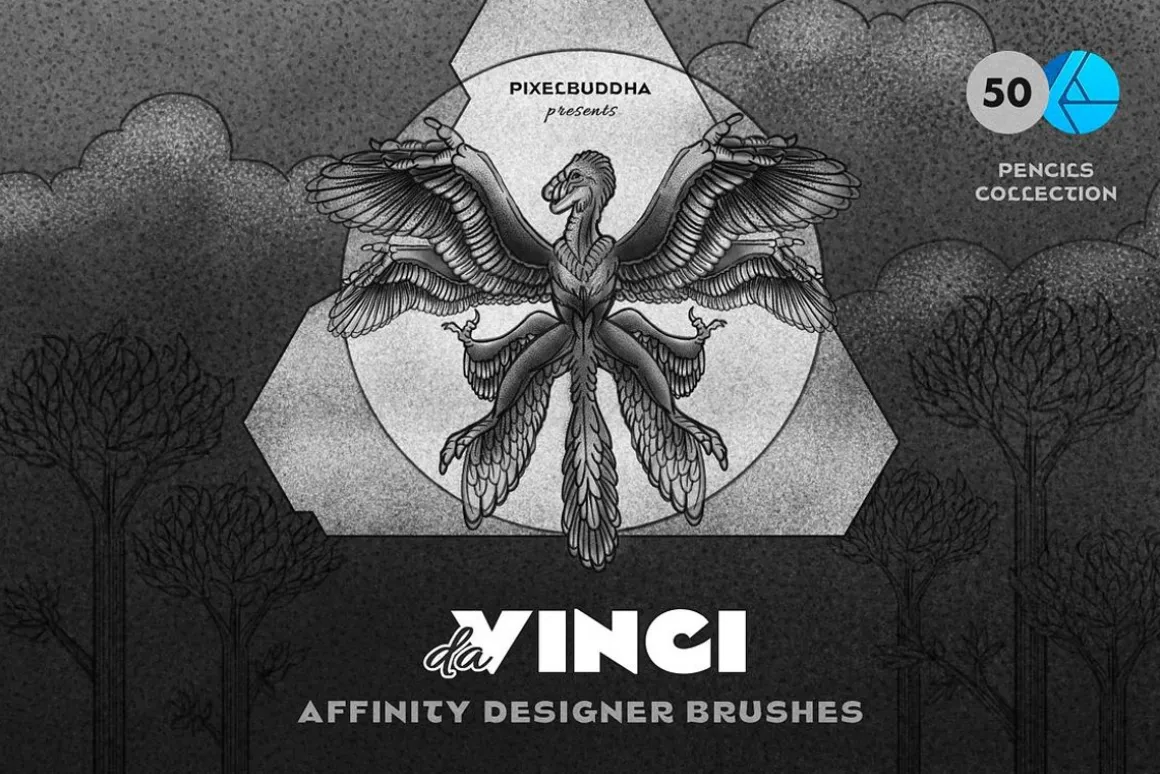 12-in-1 Affinity Brushes Bundle