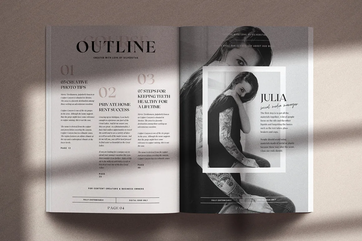3 in 1 - Canva Magazine/eBook BUNDLE