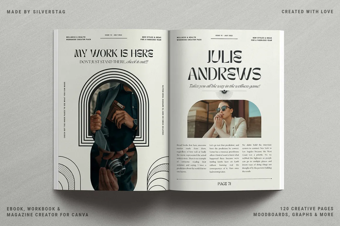 3 in 1 - Canva Magazine/eBook BUNDLE