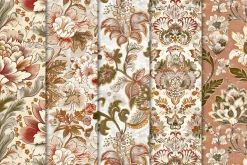 Indian-inspired Scrapbook Papers