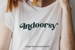 Indigo Moon Decadent Serif