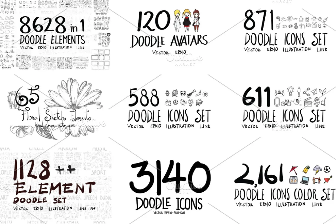 15151 in 1 Doodle Giant bundle