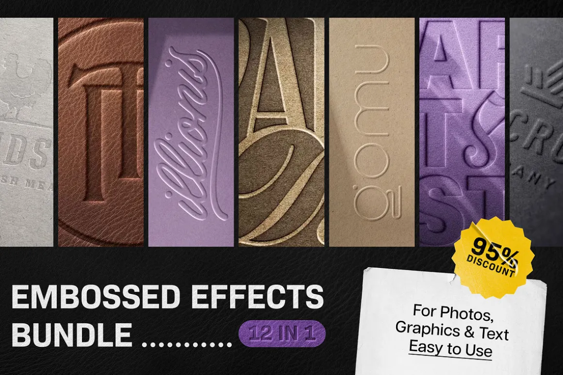 12-in-1 Embossed Effects Bundle