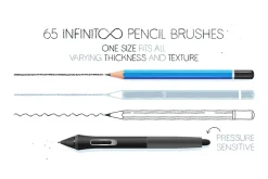 Infinito Soft Lead Pencil Brushes