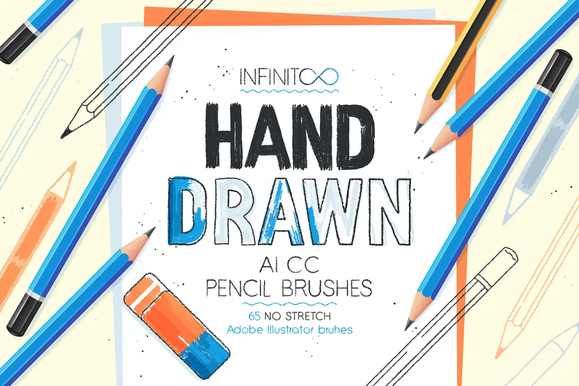 Infinito Soft Lead Pencil Brushes