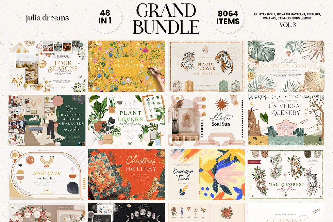 8064 in 1 - GRAPHICS GRAND BUNDLE