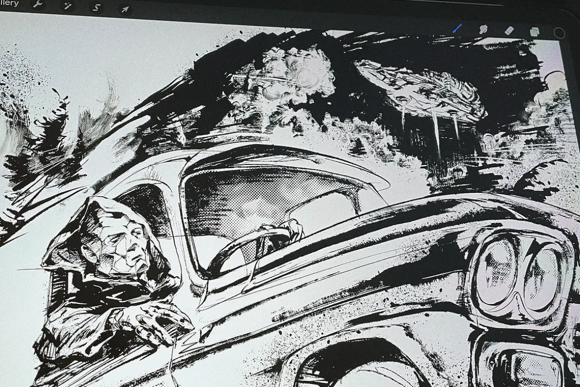 INK• 63 inking brushes for Procreate