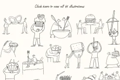 Ink Food Series BUNDLE: All 5 in 1