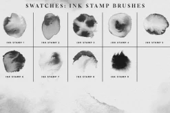 Ink Brushes - Photoshop version