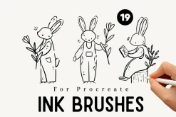 Inking Brushes for Procreate
