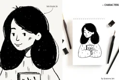 Inking Brushes for Procreate