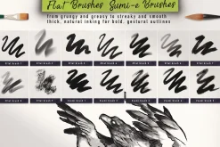 Inking Pen Brush Pack