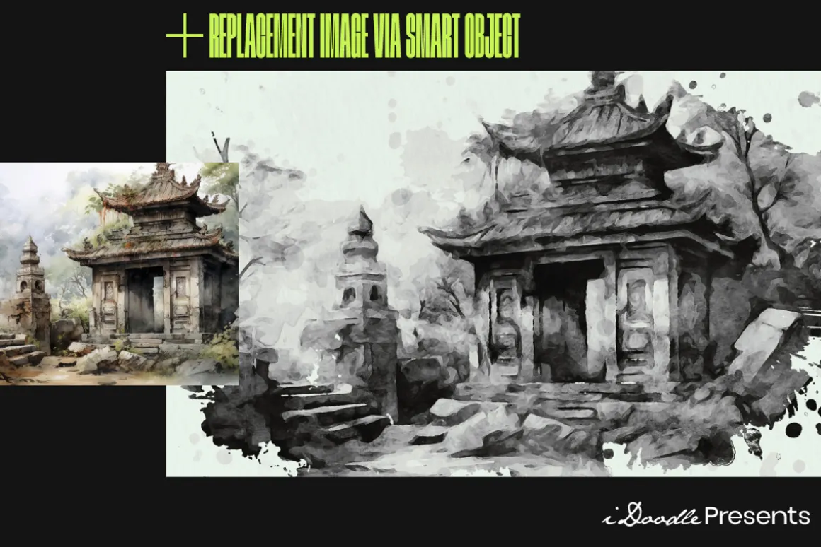 Ink Painting Photo Effect
