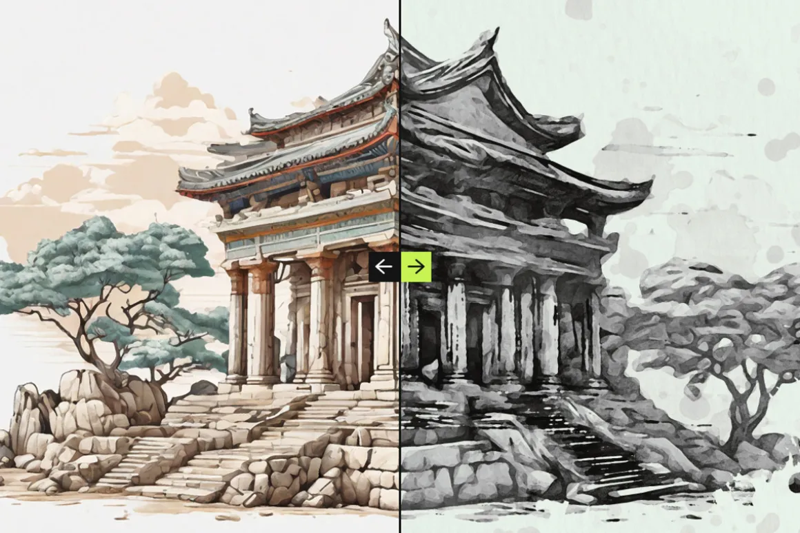 Ink Painting Photo Effect