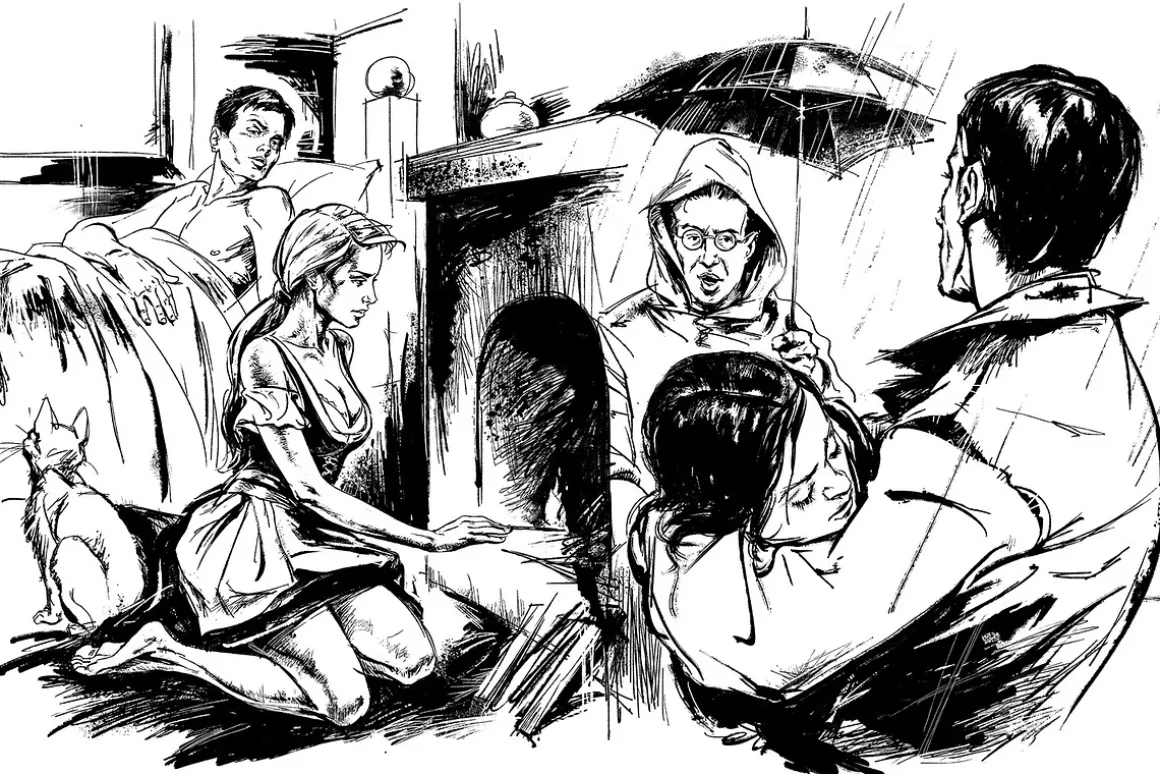INK. 40 Photoshop Brushes for Inking