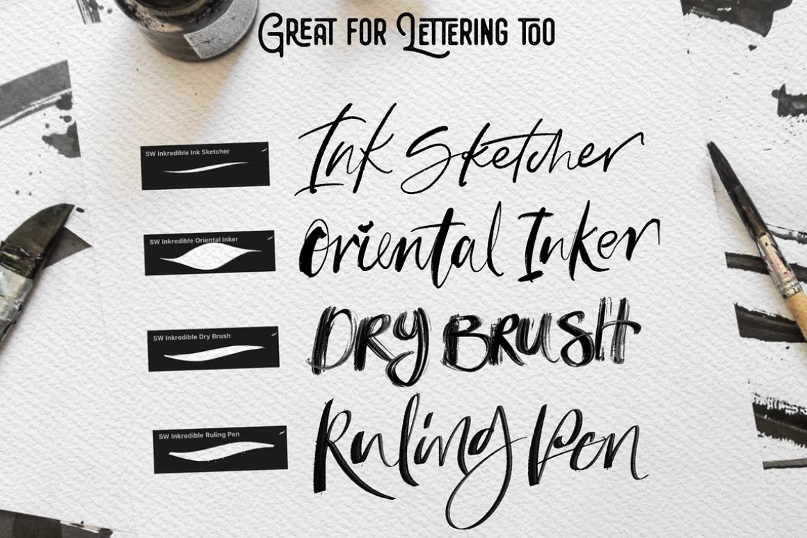 Inkredible - Messy Ink & Wash Set