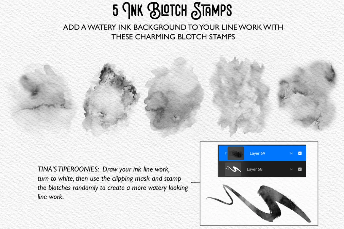 Inkredible - Messy Ink & Wash Set