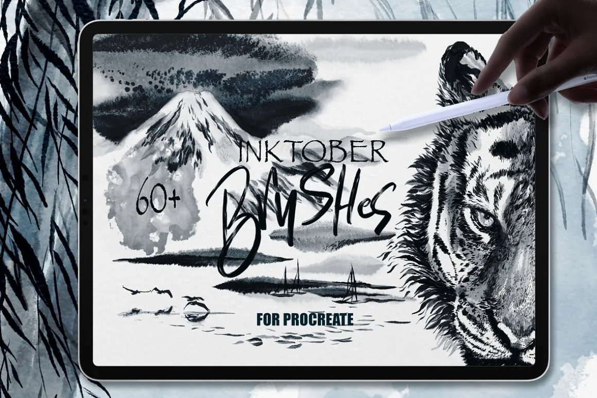Inktober Brush Pack for Procreate