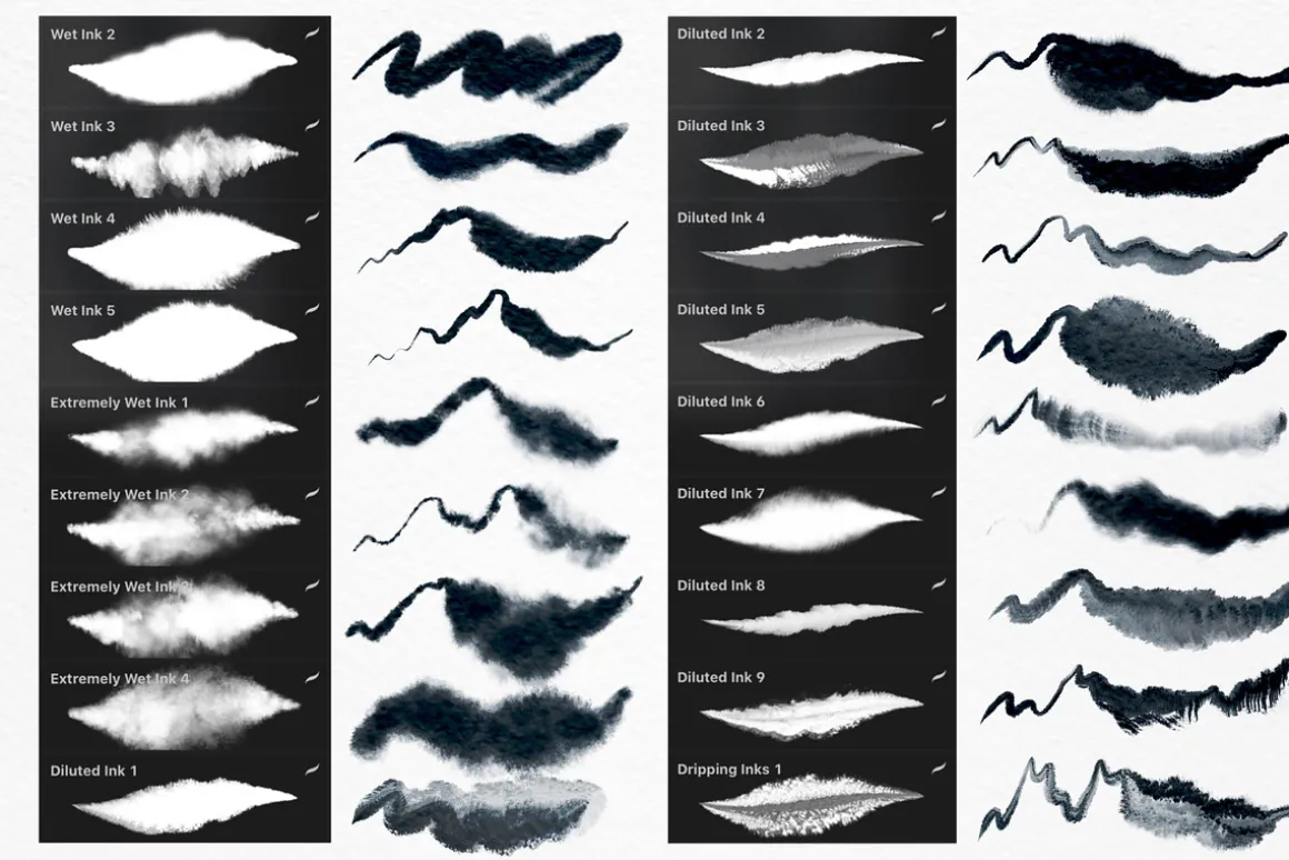 Inktober Brush Pack for Procreate