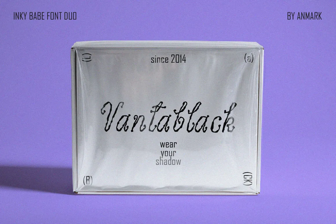 Inky Babe Messy Liquid Font Duo