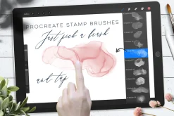 Inky Ethereal Procreate Stamps