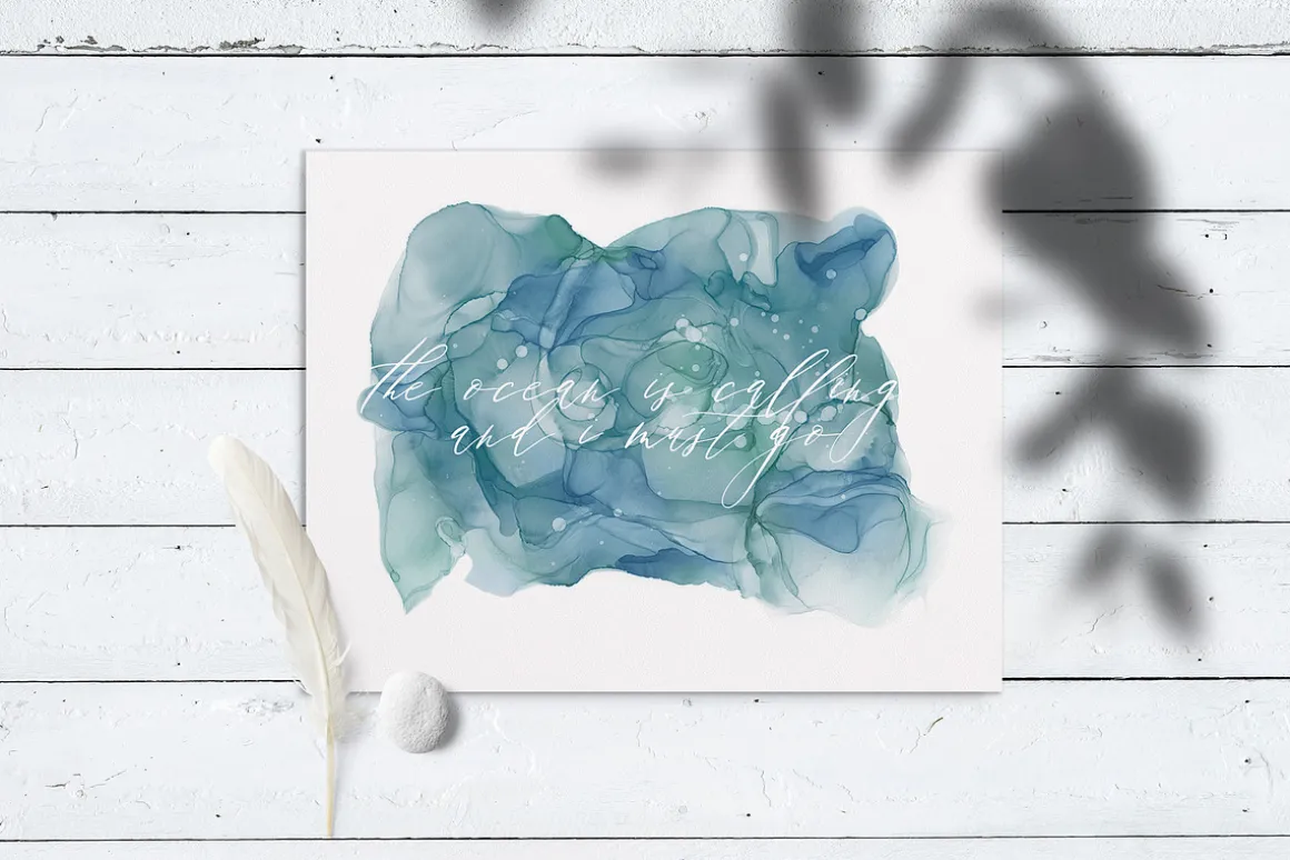 Inky Ethereal Procreate Stamps