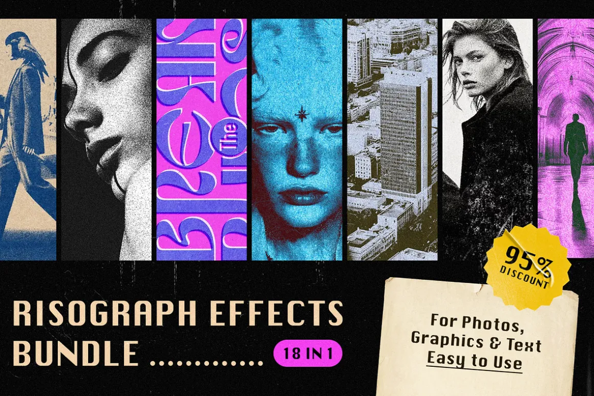 18-in-1 Risograph Effects Bundle