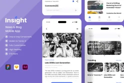 Insight - News & Blog Mobile Apps