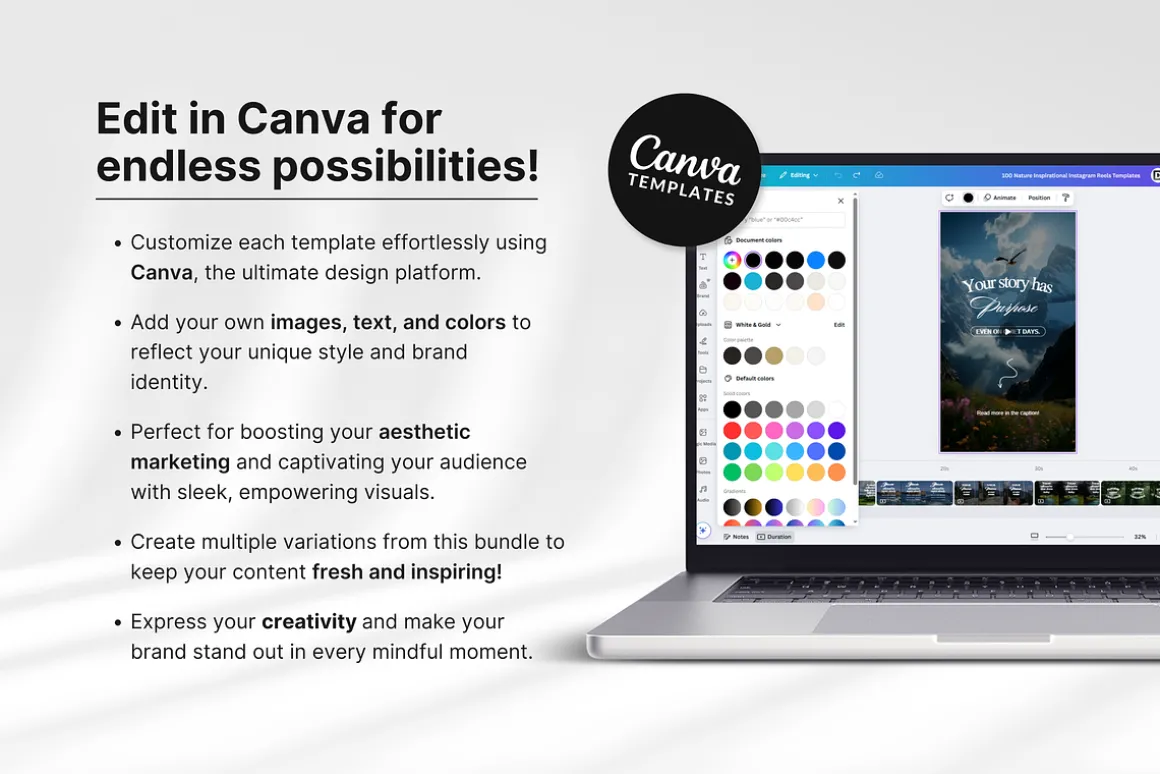 100 Inspirational Reels Templates