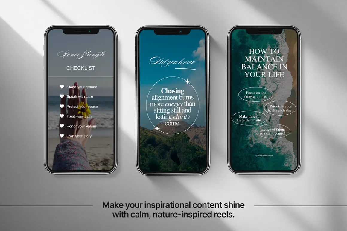 100 Inspirational Reels Templates