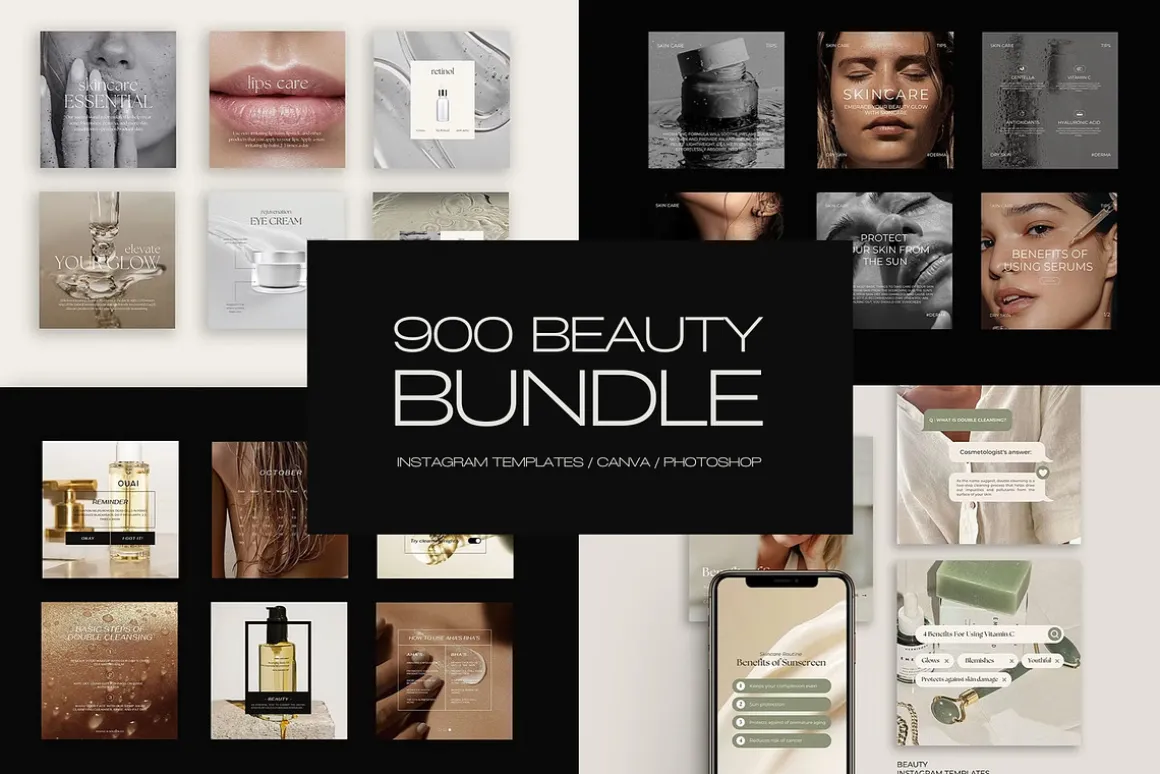 900 Instagram Beauty Bundle