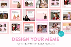 Instagram Memes + Gifs Templates