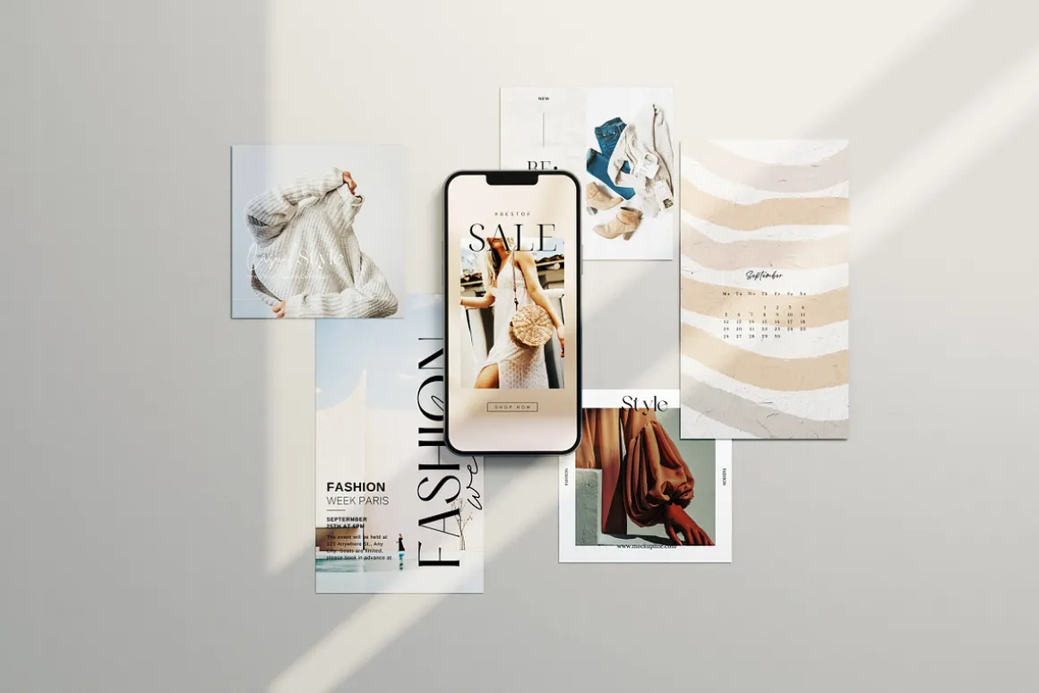 Instagram Mockup Bundle Set