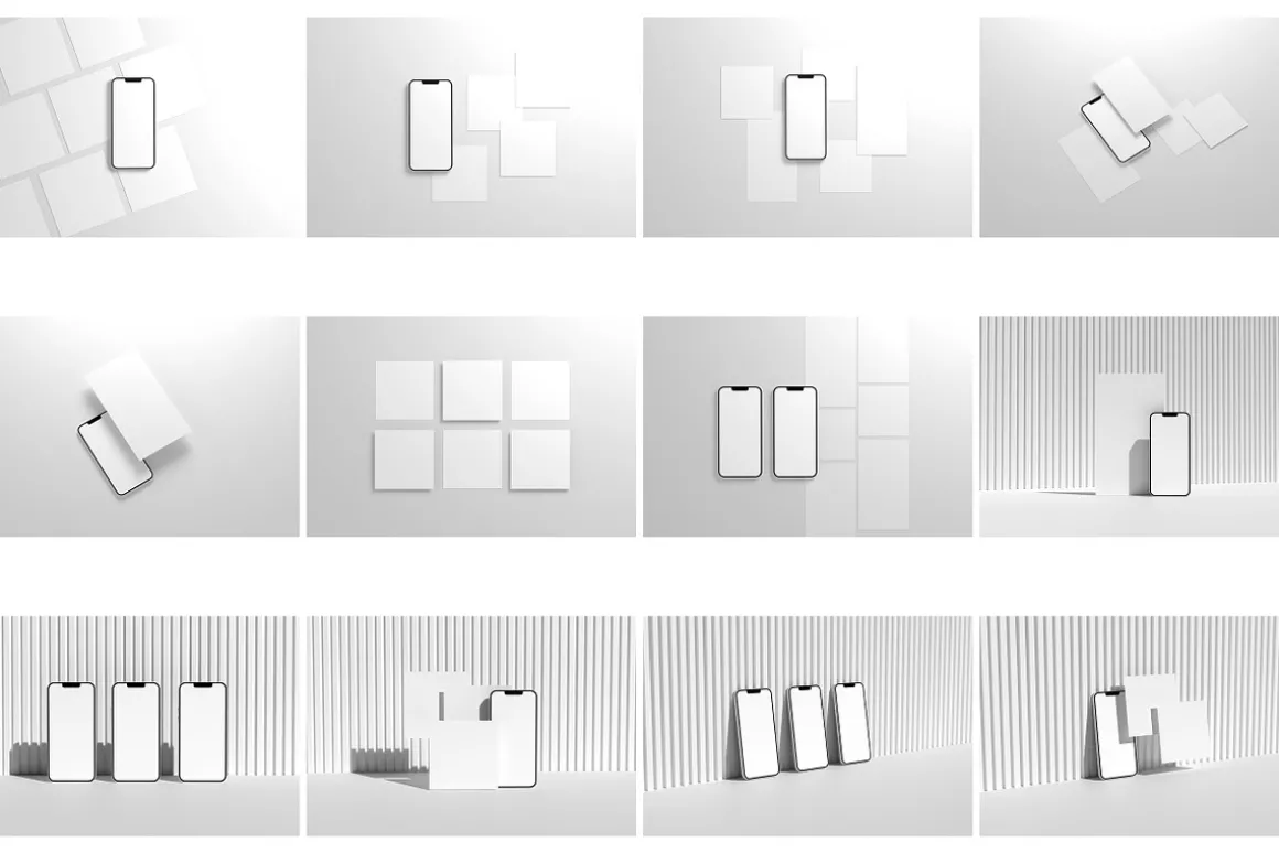 Instagram Mockup Bundle Set
