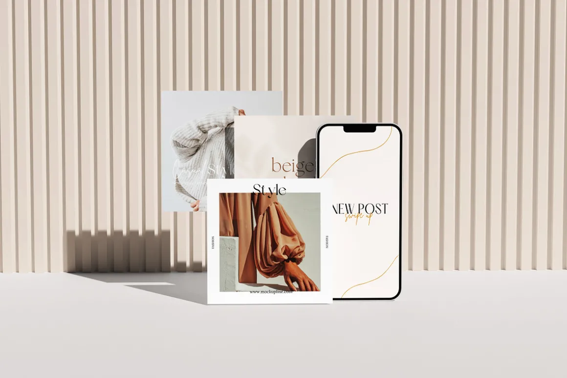 Instagram Mockup Bundle Set