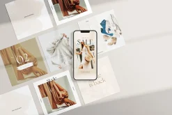 Instagram Mockup Bundle Set