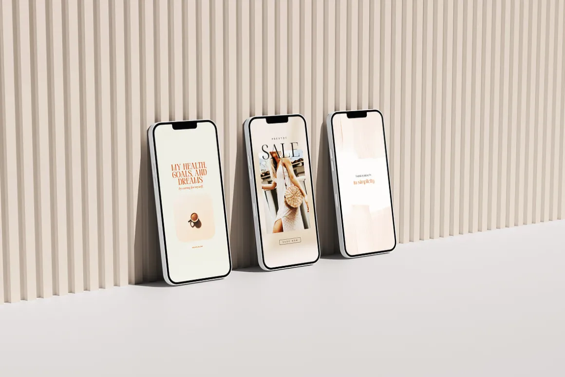 Instagram Mockup Bundle Set