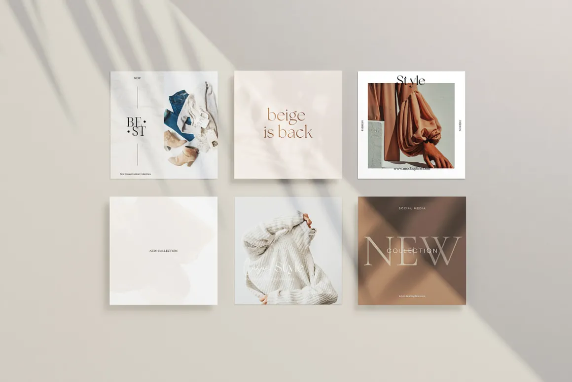 Instagram Mockup Bundle Set
