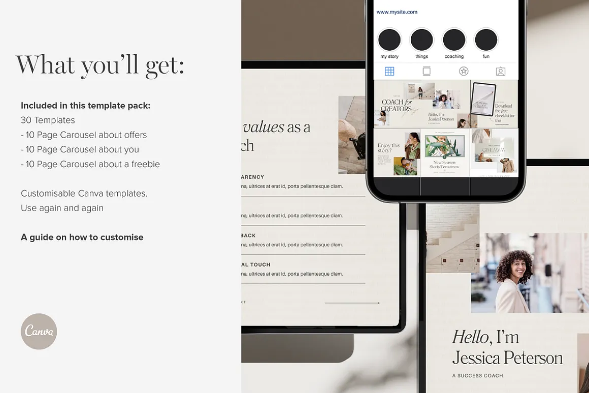 Instagram Pinned Post Carousels