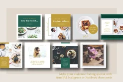 Instagram Posts CANVA, PS / Ellen