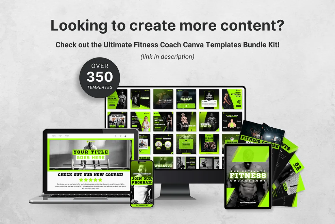 Instagram Post Templates Fitness