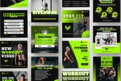Instagram Post Templates Fitness