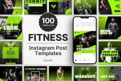 Instagram Post Templates Fitness