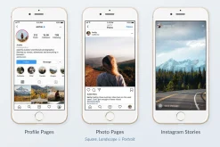 Instagram Social Media Mockups Pack