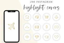 200 Instagram Story Highlight Icons