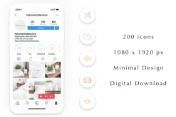 200 Instagram Story Highlight Icons