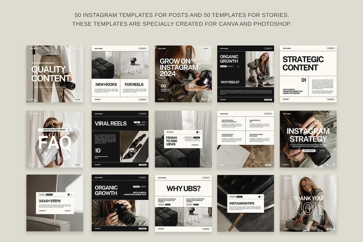 200 Instagram Templates for Coaches